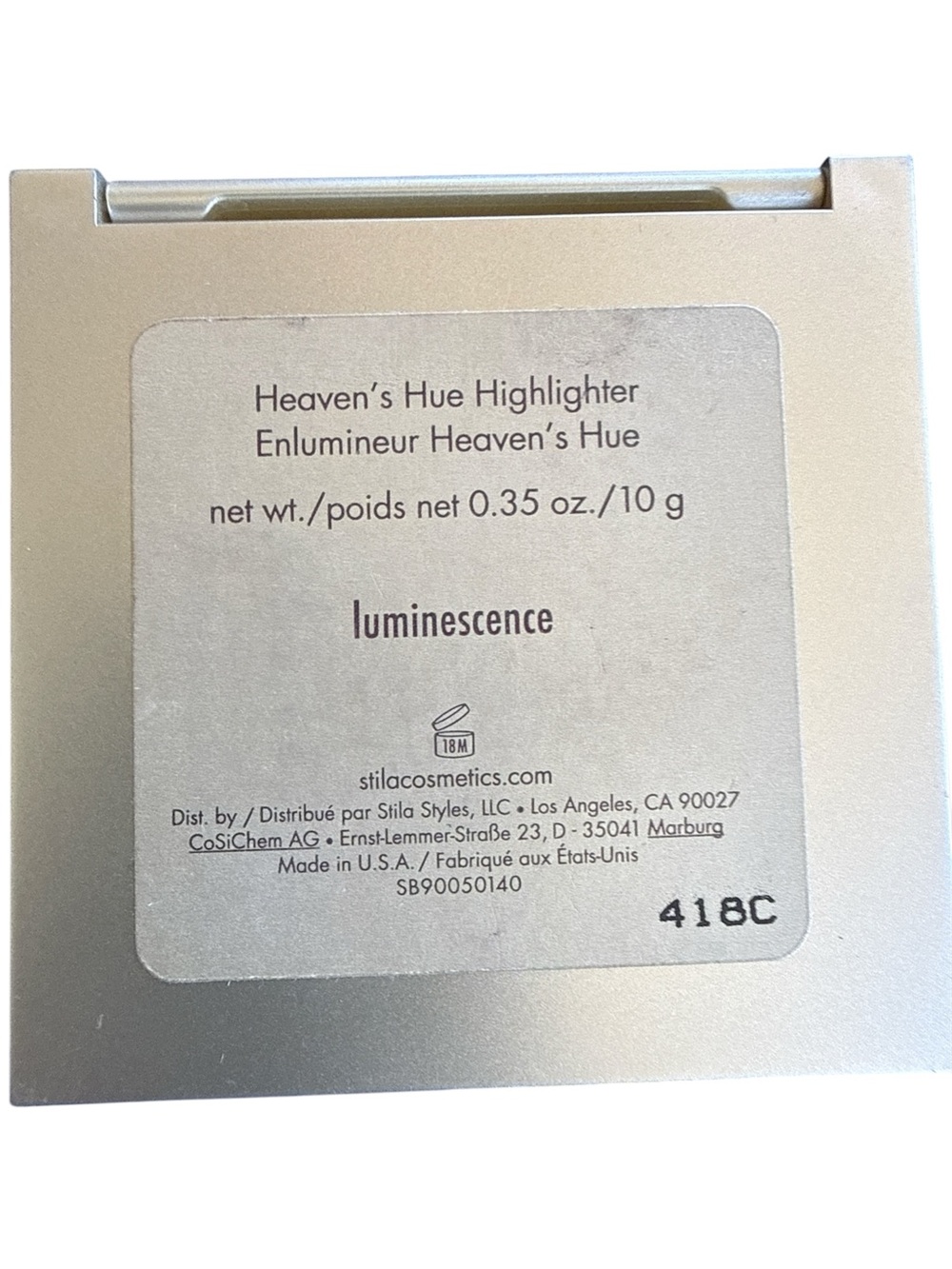 Stila Compact heaven hue highlight in luminescence Palette - Picture 2 of 5